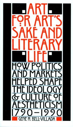 Cover for Art for Art's Sake and Literary Life