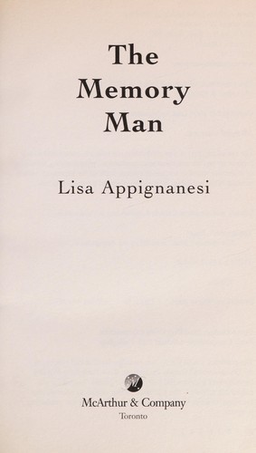 Cover for The memory man