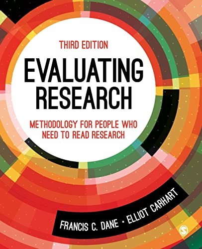 Cover for Evaluating Research