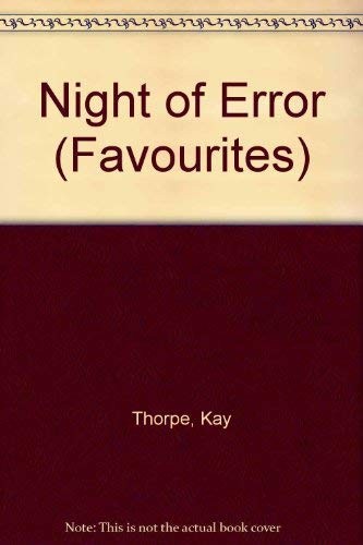 Cover for Night of error