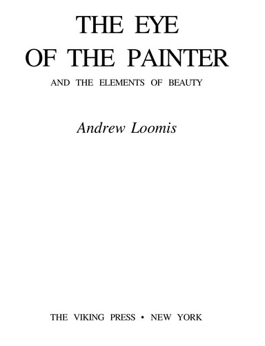 Cover for Eye of the Painter