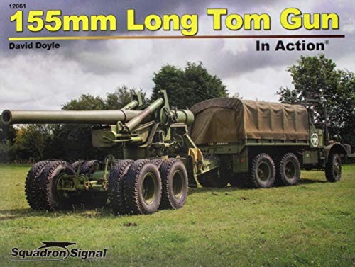 Cover for 155mm Long Tom Gun in Action
