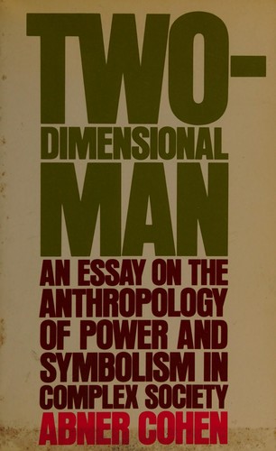 Cover for Two-dimensional man