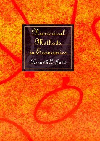 Cover for Numerical methods in economics