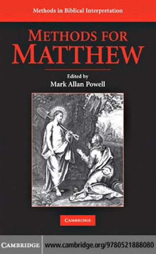 Cover for Methods for Matthew