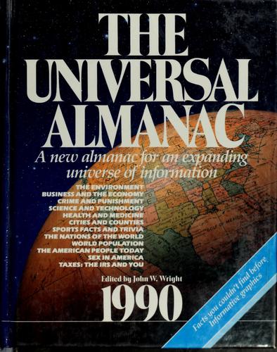 Cover for The universal almanac, 1990