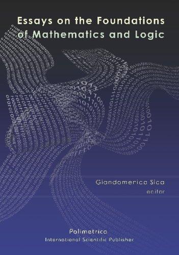Cover for Essays on the Foundations of Mathematics and Logic 1
