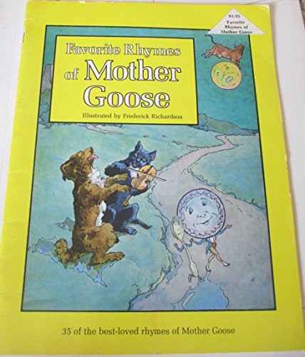 Cover for Favorite rhymes of Mother Goose.