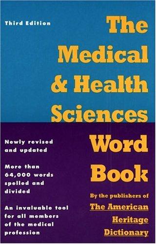 Cover for The medical & health sciences word book