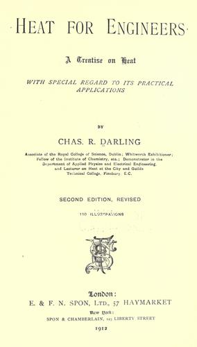 Cover for Heat for engineers