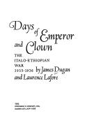Cover for Days of emperor and clown