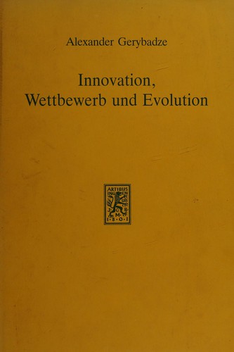 Cover for Innovation, Wettbewerb und Evolution