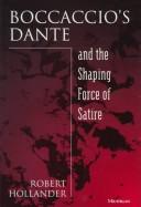 Cover for Boccaccio's Dante and the shaping force of satire