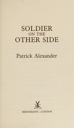 Cover for Soldier on the other side