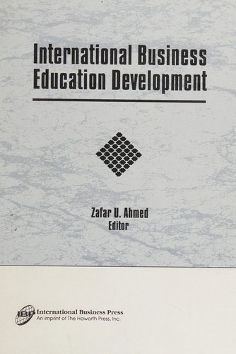 Cover for International business education development