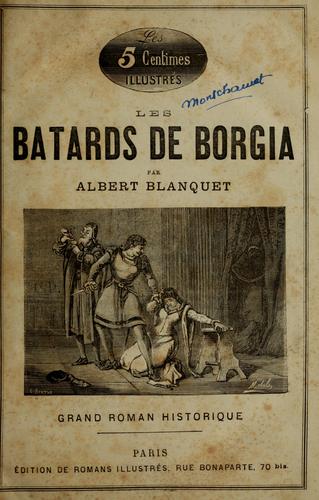 Cover for Les bâtards de Borgia