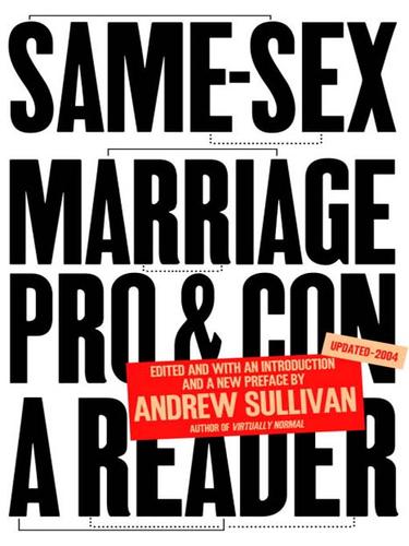 Cover for Same-Sex Marriage