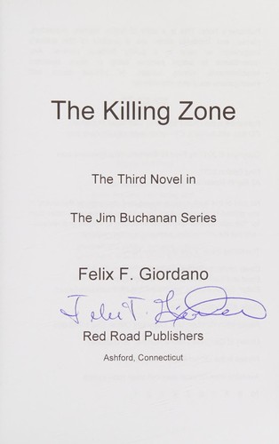 Cover for The Killing Zone (The Jim Buchanan Novels) (Volume 3)