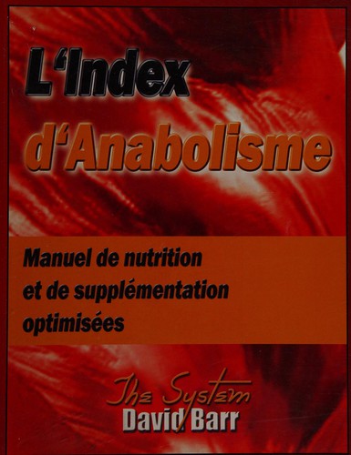 Cover for L'index d'anabolisme
