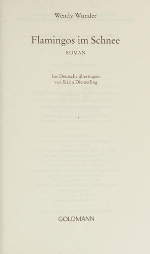 Cover for Flamingos im Schnee
