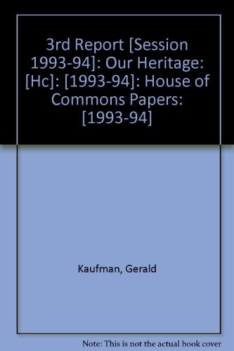 Cover for Our heritage