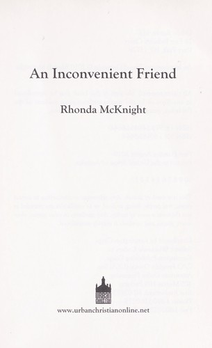 Cover for An inconvenient friend
