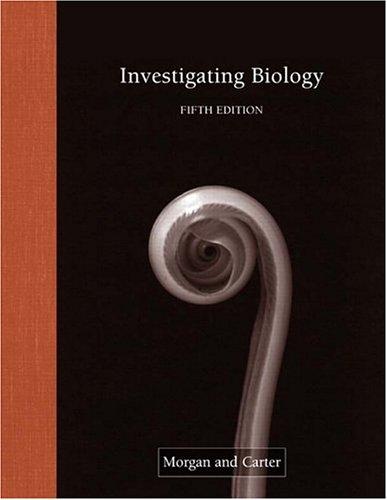 Cover for Investigating Biology Lab Manual (5th Edition)