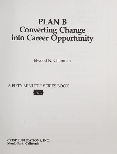 Cover for Plan B