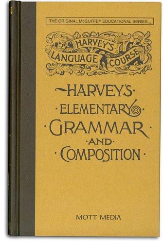Cover for Harvey's Elementary Grammar and Composition