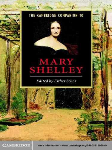 Cover for The Cambridge Companion to Mary Shelley