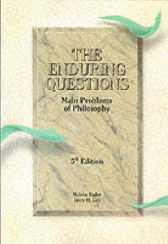 Cover for The Enduring Questions