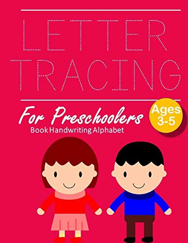 Cover for Letter Tracing Book Handwriting Alphabet for Preschoolers