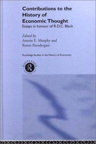 Cover for Contributions to the History of Economic Thought