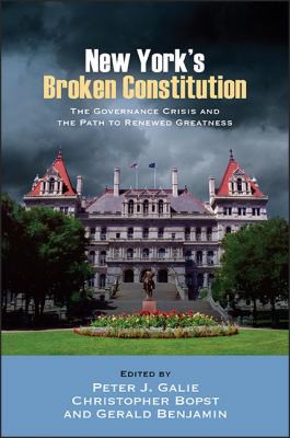 Cover for New York's broken constitution