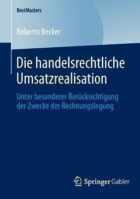 Cover for Die Handelsrechtliche Umsatzrealisation