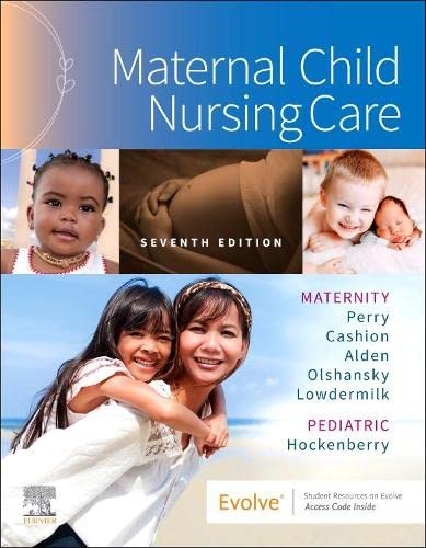 Cover for Maternal Child Nursing Care