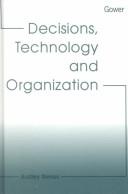 Cover for Decisions, technology and organization