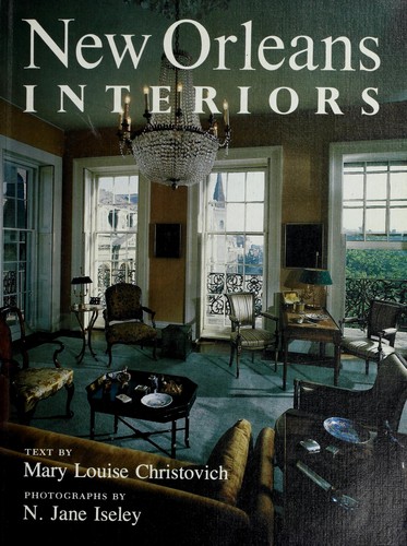Cover for New Orleans interiors