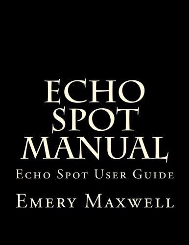 Cover for Echo Spot Manual