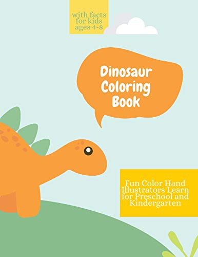 Cover for Dinosaur Coloring Book