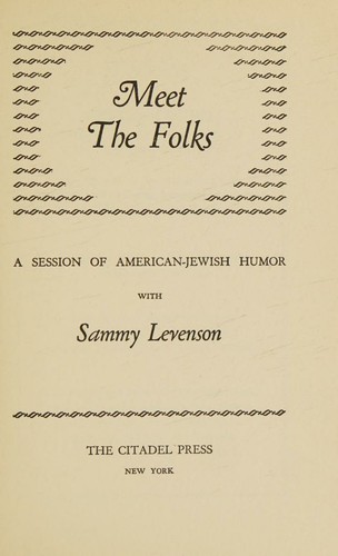 Cover for Meet the folks