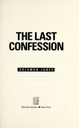 Cover for The last confession