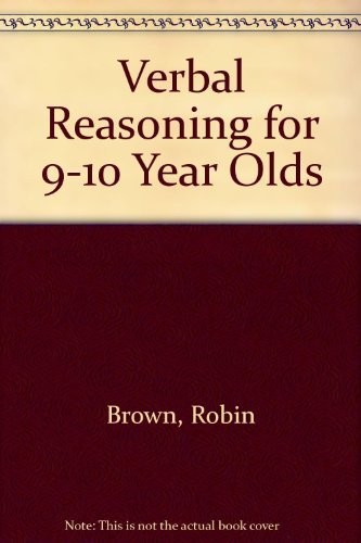 Cover for Verbal Reasoning for 9-10 Year Olds