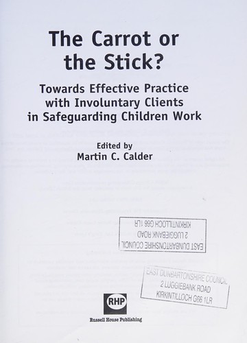 Cover for The Carrot or the Stick?