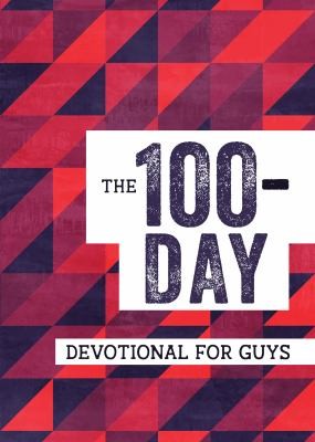 Cover for 100-Day Devotional for Guys