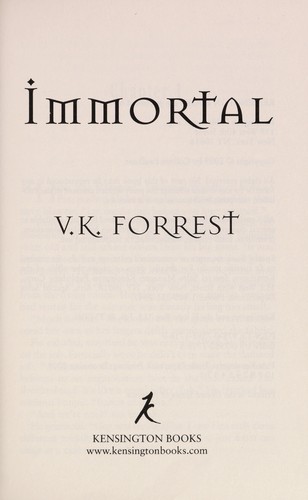 Cover for Immortal