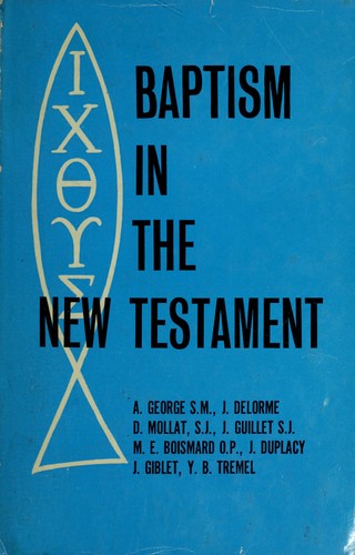 Cover for Baptism in the New Testament