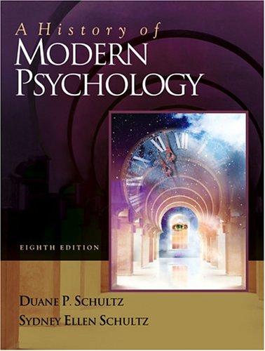 Cover for A History of Modern Psychology