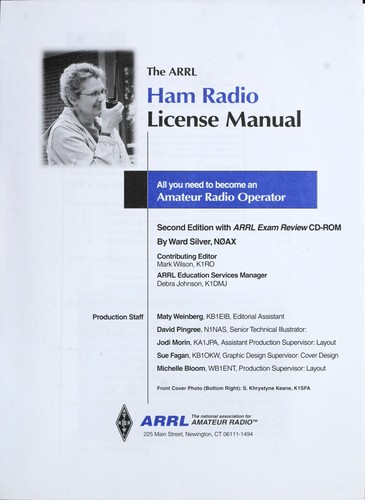 Cover for The ARRL ham radio license manual