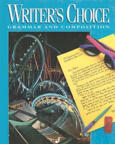Cover for Writer's Choice (Writer's Choice Grammar and Composition)